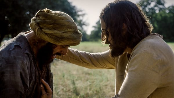 Jesus Touches a Leper